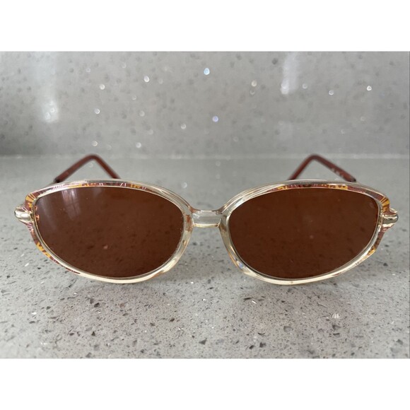 Rembrand Eyeglasses Frames ONLY AMY Beige 135 Full Rim Oval Vintage print - Picture 1 of 15